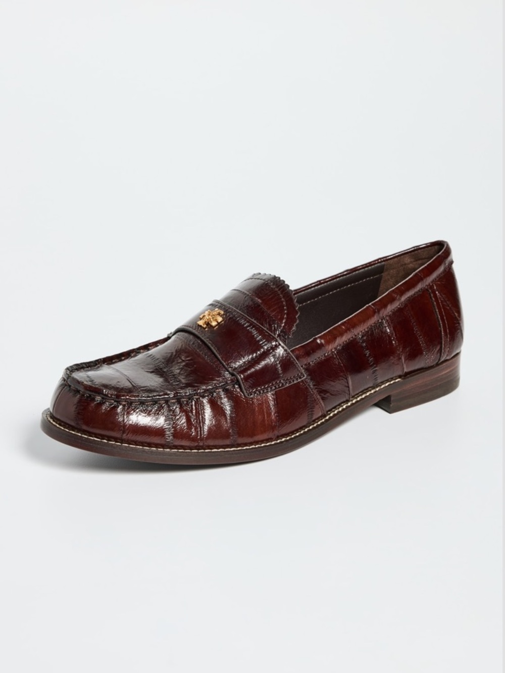 Tory Burch Women's Classic Loafers with Gold Logo